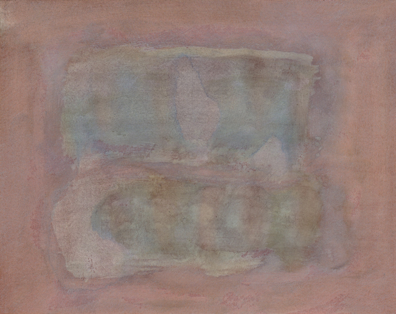 L1403 - Nicholas Herbert, British Artist, abstract painting, Residual Trace - Necropolis, 2022